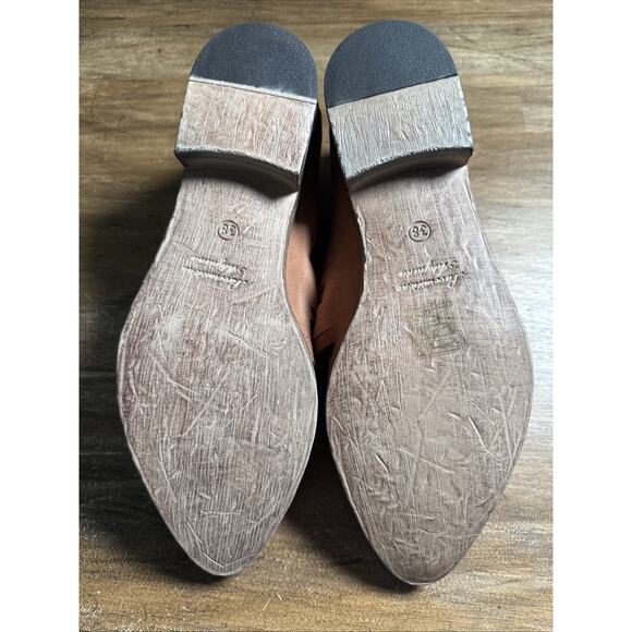 Free People Lost Valley Ankle Boot Natural Brown - Size 38 (US 7.5) - Picture 6 of 8